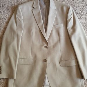 Beige Blazer, Chaps, 42R